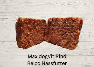 Reico Nassfutter MaxidogVit Rind