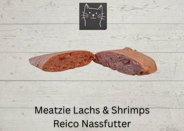 Meatzie Lachs & Shrimps Reico Katzenfutter