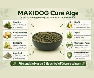 Hundefutter aus Algen